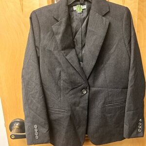 Pendleton Dark Gray Blazer size 10
